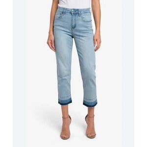 NWT New Lauren Ralph Lauren High-Rise Straight Ankle Jeans Size 2